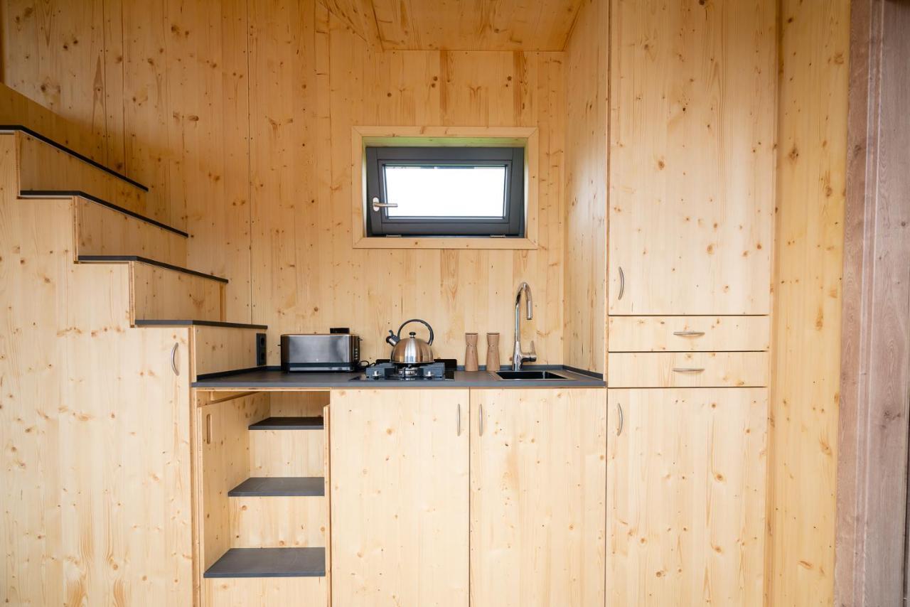 Tiny House Nature 13 Zur Kuhweide - Green Tiny Village Harlesiel كاروليننسيل المظهر الخارجي الصورة