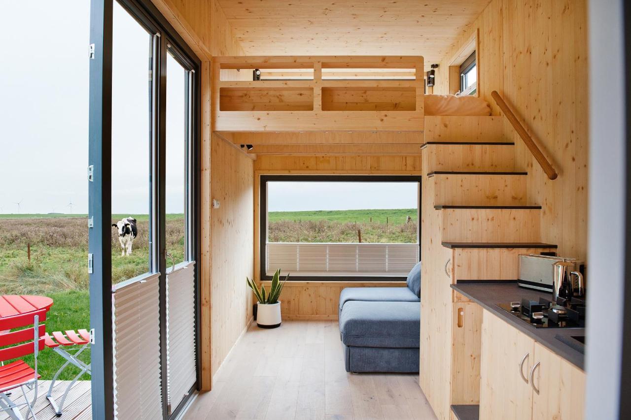 Tiny House Nature 13 Zur Kuhweide - Green Tiny Village Harlesiel كاروليننسيل المظهر الخارجي الصورة